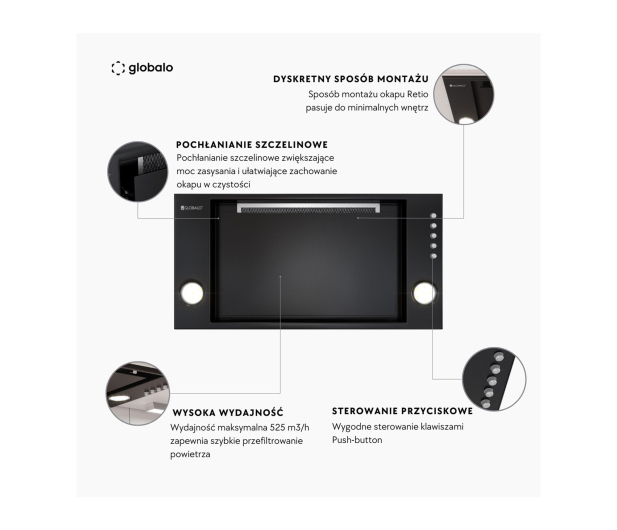 GLOBALO RETIO 60.2 BLACK - 1525826 - zdjęcie 6